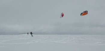 Ski alpin, Snow Kite