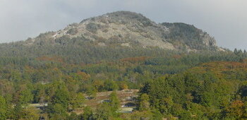 Le pic du Lizieux 1388 m à Araules